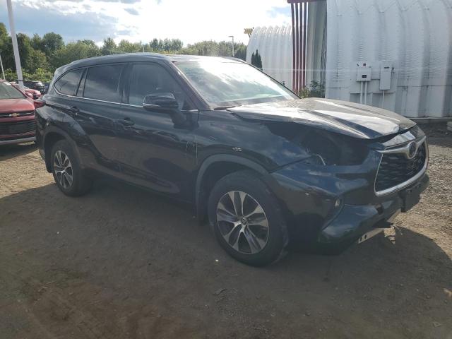 5TDGZRBHXLS051261 - 2020 TOYOTA HIGHLANDER XLE Noir photo 4