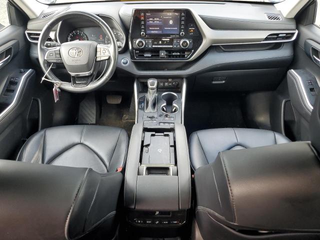 5TDGZRBHXLS051261 - 2020 TOYOTA HIGHLANDER XLE Noir photo 8