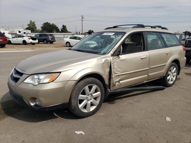 4S4BP62CX87351219 - 2008 SUBARU OUTBACK 2.5I LIMITED GOLD photo 1