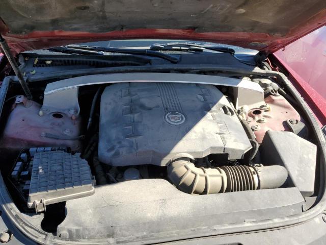 1G6DK5E3XC0145212 - 2012 CADILLAC CTS PERFORMANCE COLLECTION Красный фото 11