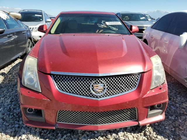 1G6DK5E3XC0145212 - 2012 CADILLAC CTS PERFORMANCE COLLECTION RED photo 5