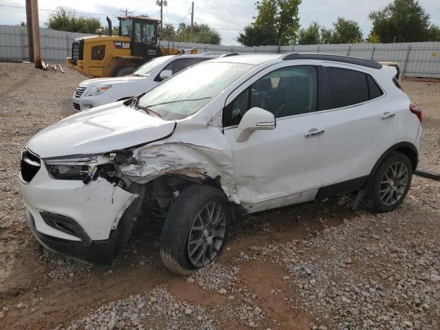 KL4CJ1SB2KB727110 - 2019 BUICK ENCORE SPORT TOURING WHITE photo 1