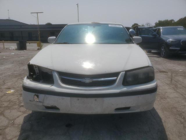 2G1WF52K759283054 - 2005 CHEVROLET IMPALA WHITE photo 5