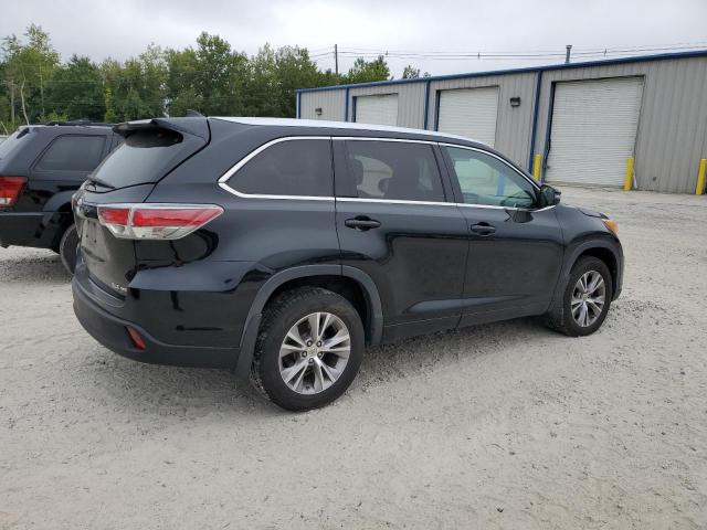 5TDJKRFH4FS097774 - 2015 TOYOTA HIGHLANDER XLE შავი ფოტო 3