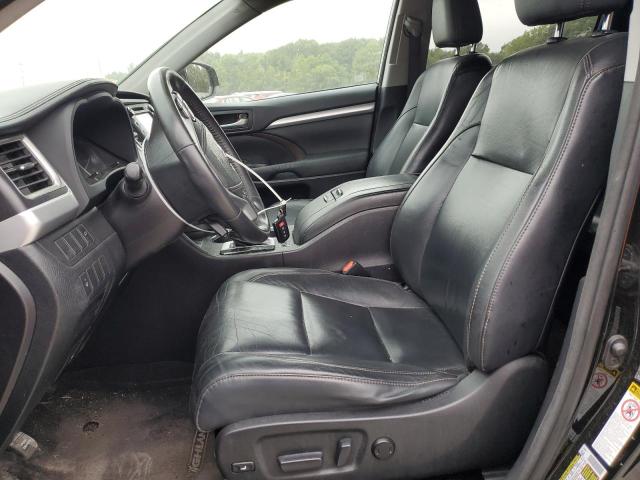 5TDJKRFH4FS097774 - 2015 TOYOTA HIGHLANDER XLE შავი ფოტო 7