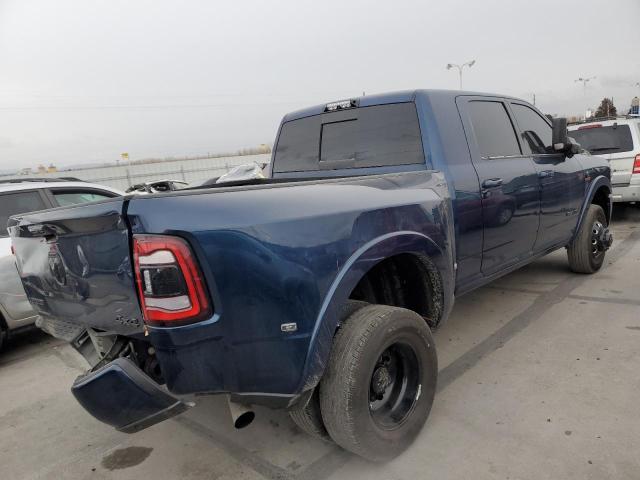 3C63RRML6MG514293 - 2021 RAM 3500 LARAMIE BLUE photo 3