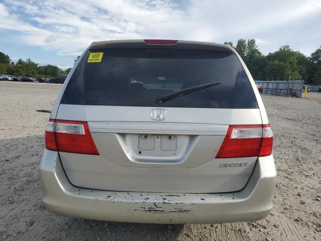 5FNRL38475B109135 - 2005 HONDA ODYSSEY EX SILVER photo 6