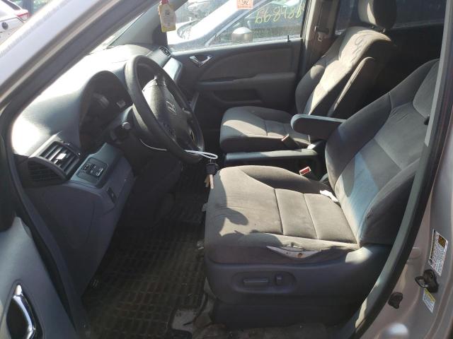 5FNRL38475B109135 - 2005 HONDA ODYSSEY EX SILVER photo 7