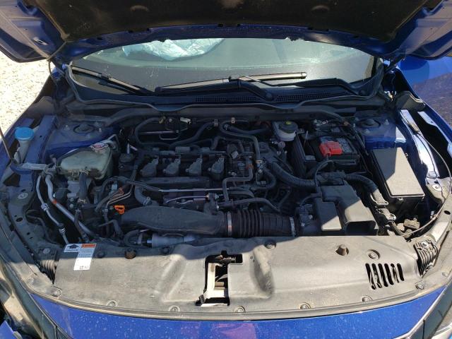 2HGFC1F76MH706503 - 2021 HONDA CIVIC EXL ლურჯი ფოტო 11