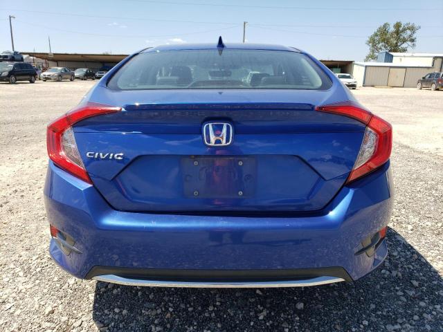 2HGFC1F76MH706503 - 2021 HONDA CIVIC EXL ლურჯი ფოტო 6
