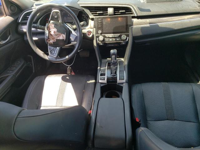 2HGFC1F76MH706503 - 2021 HONDA CIVIC EXL ლურჯი ფოტო 8