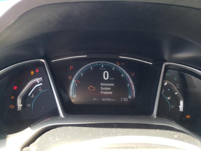 2HGFC1F76MH706503 - 2021 HONDA CIVIC EXL ლურჯი ფოტო 9