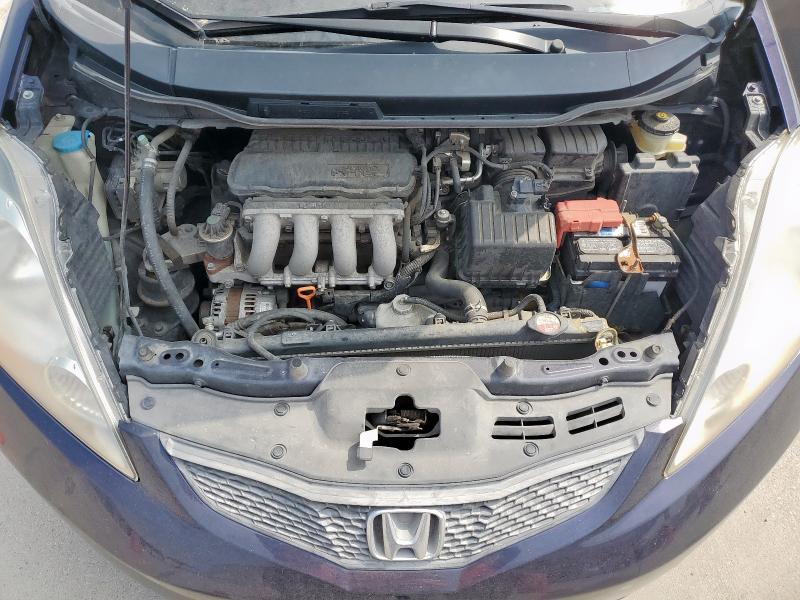 JHMGE88679S033066 - 2009 HONDA FIT SPORT BLUE photo 12