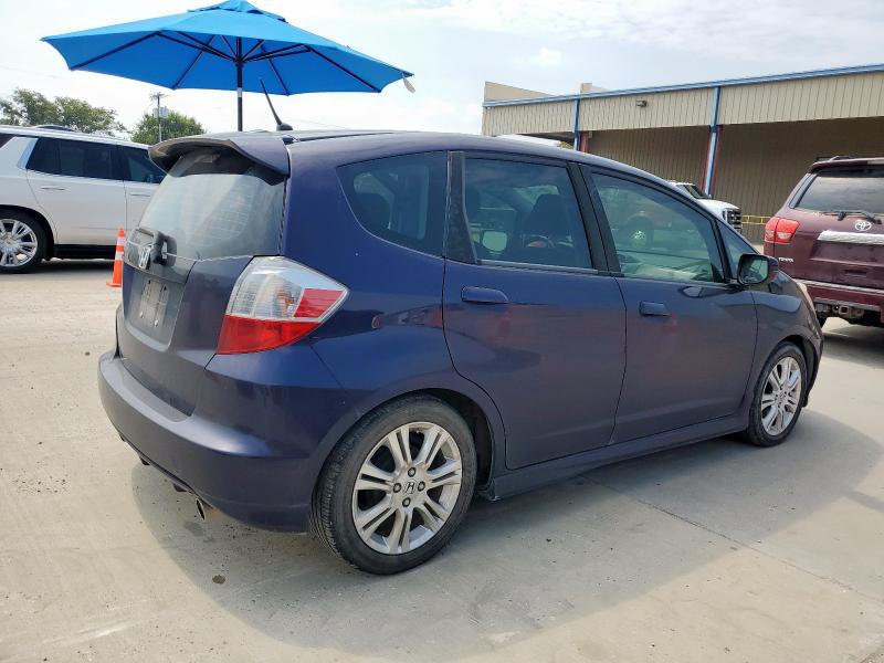 JHMGE88679S033066 - 2009 HONDA FIT SPORT BLUE photo 3