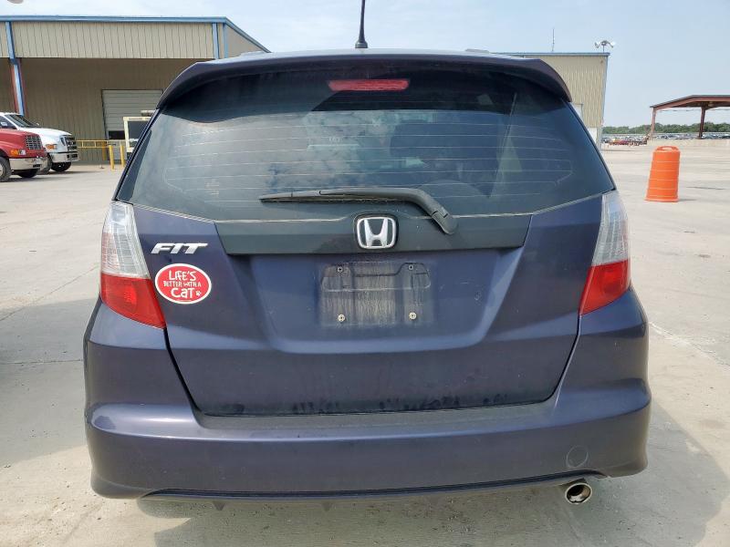 JHMGE88679S033066 - 2009 HONDA FIT SPORT BLUE photo 6