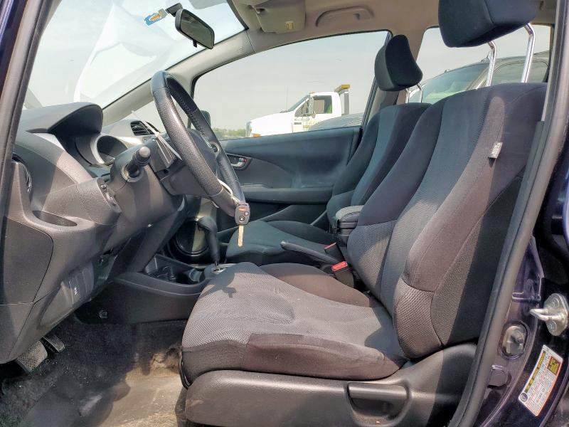 JHMGE88679S033066 - 2009 HONDA FIT SPORT BLUE photo 7