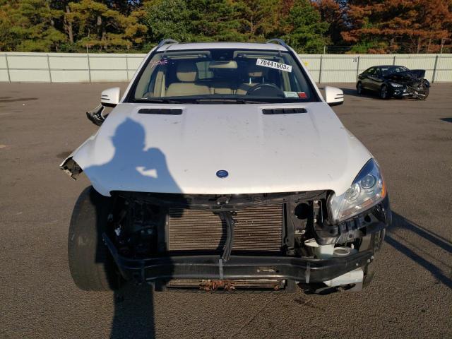 4JGDA5HB9FA444137 - 2015 MERCEDES-BENZ ML 350 4MATIC WHITE photo 5