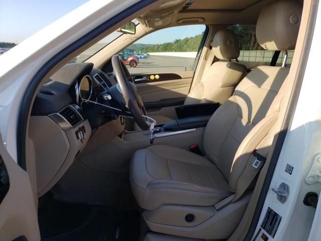 4JGDA5HB9FA444137 - 2015 MERCEDES-BENZ ML 350 4MATIC WHITE photo 7