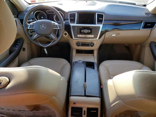 4JGDA5HB9FA444137 - 2015 MERCEDES-BENZ ML 350 4MATIC WHITE photo 8