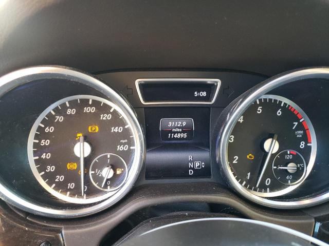 4JGDA5HB9FA444137 - 2015 MERCEDES-BENZ ML 350 4MATIC WHITE photo 9