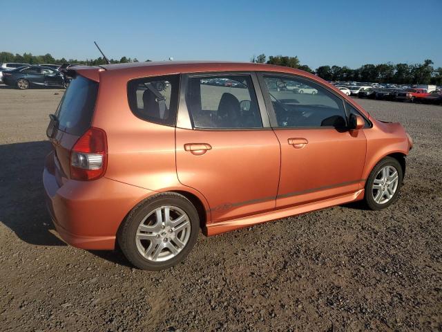 JHMGD38677S008851 - 2007 HONDA FIT S 橙色 照片 3