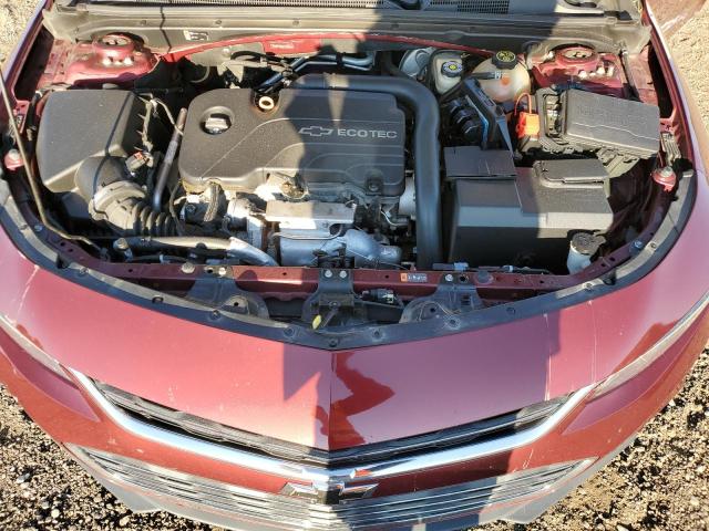 1G1ZE5ST6GF187984 - 2016 CHEVROLET MALIBU LT MAROON photo 11