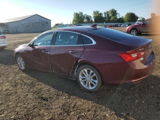 1G1ZE5ST6GF187984 - 2016 CHEVROLET MALIBU LT MAROON photo 2