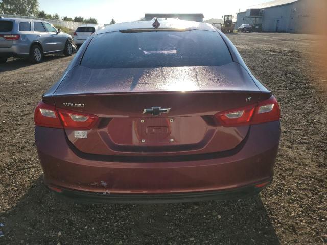1G1ZE5ST6GF187984 - 2016 CHEVROLET MALIBU LT MAROON photo 6