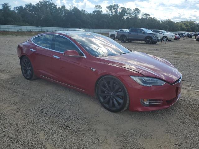 5YJSA1E26GF172843 - 2016 TESLA MODEL S Կարմիր լուսանկար 4