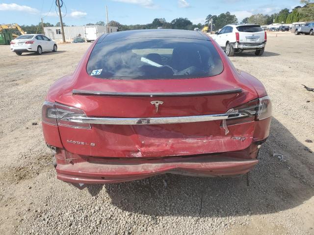 5YJSA1E26GF172843 - 2016 TESLA MODEL S Կարմիր լուսանկար 6