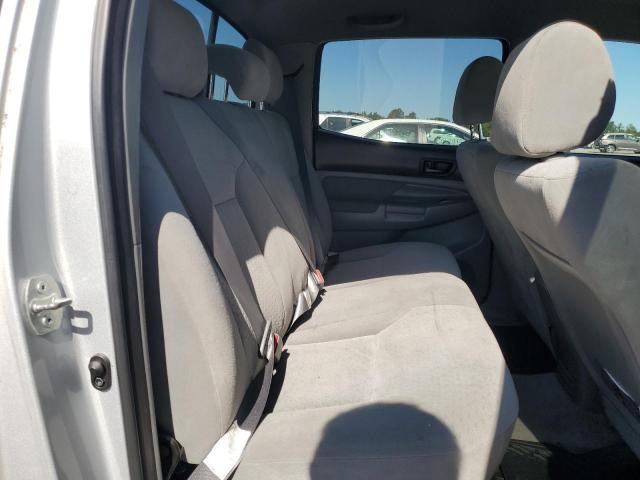 5TELU42N97Z467302 - 2007 TOYOTA TACOMA DOUBLE CAB SILVER photo 10
