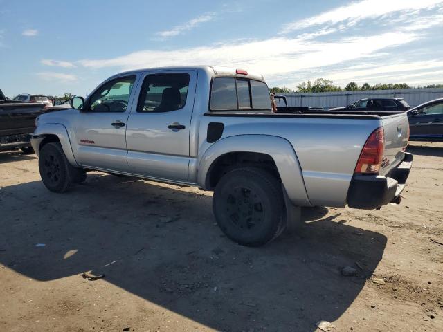 5TELU42N97Z467302 - 2007 TOYOTA TACOMA DOUBLE CAB SILVER photo 2