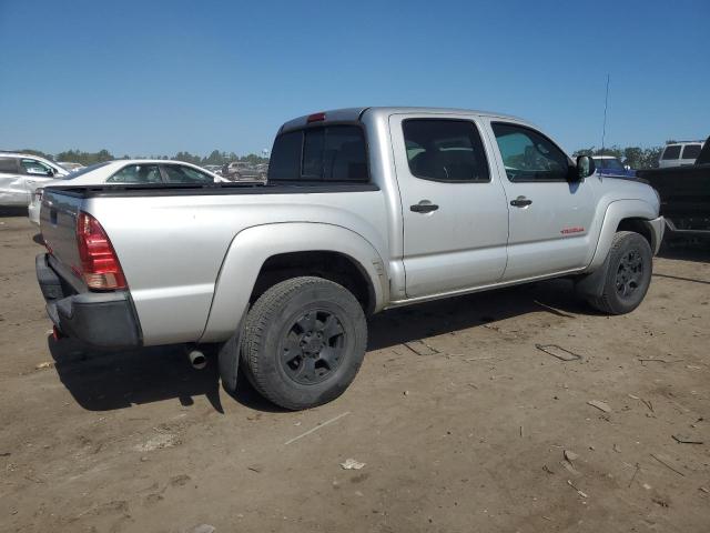 5TELU42N97Z467302 - 2007 TOYOTA TACOMA DOUBLE CAB SILVER photo 3