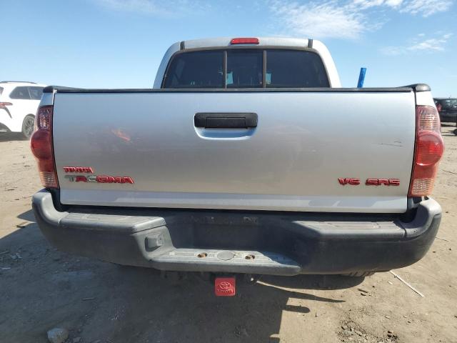 5TELU42N97Z467302 - 2007 TOYOTA TACOMA DOUBLE CAB SILVER photo 6