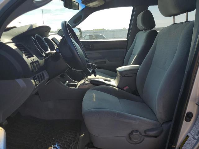 5TELU42N97Z467302 - 2007 TOYOTA TACOMA DOUBLE CAB SILVER photo 7