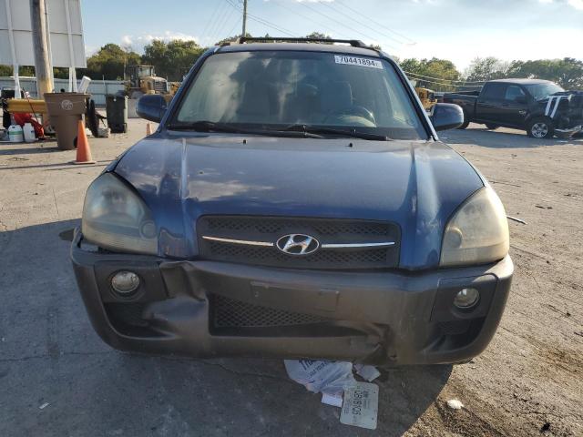 KM8JN12D66U413789 - 2006 HYUNDAI TUCSON GLS BLUE photo 5