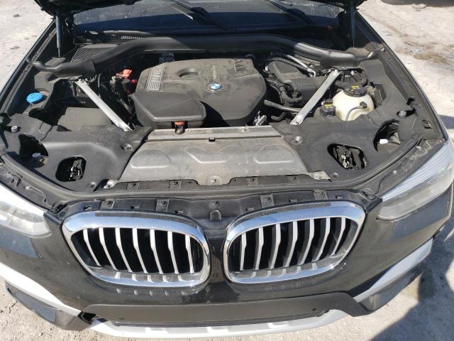 5UXTR9C59KLR04086 - 2019 BMW X3 XDRIVE30I BLACK photo 12