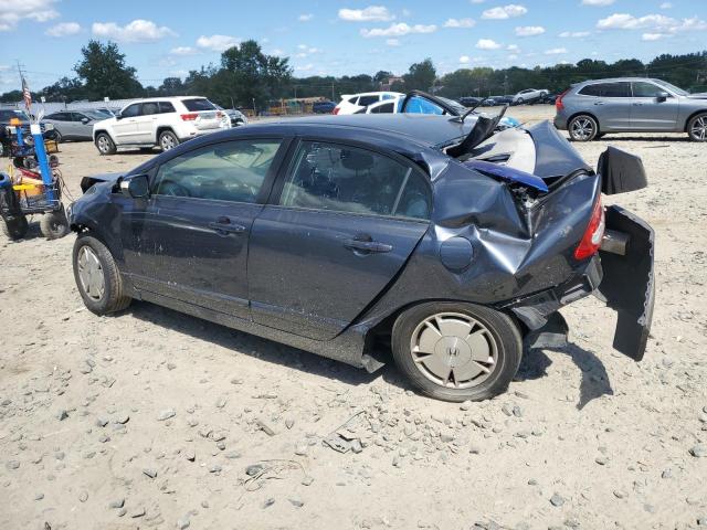 JHMFA3F21AS002314 - 2010 HONDA CIVIC HYBRID BLUE photo 2