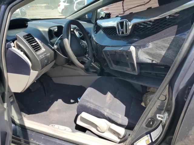 JHMFA3F21AS002314 - 2010 HONDA CIVIC HYBRID BLUE photo 7