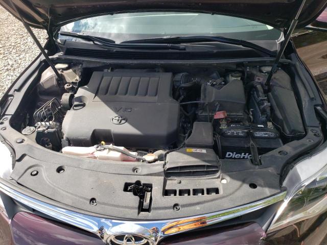 4T1BK1EBXGU229092 - 2016 TOYOTA AVALON XLE იასამნისფერი ფოტო 11