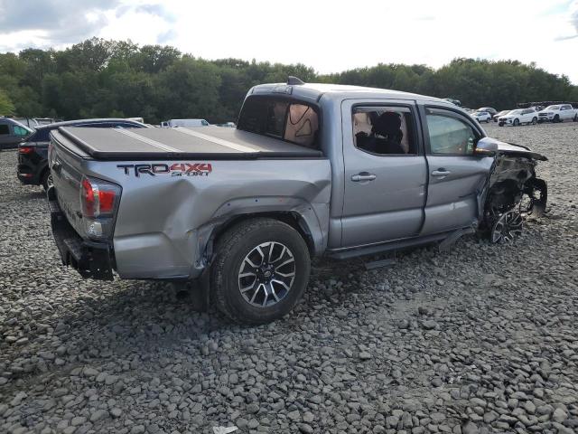 3TMCZ5AN7MM431836 - 2021 TOYOTA TACOMA DOUBLE CAB GRAY photo 3