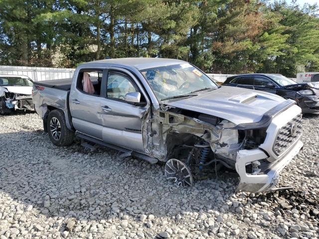 3TMCZ5AN7MM431836 - 2021 TOYOTA TACOMA DOUBLE CAB GRAY photo 4