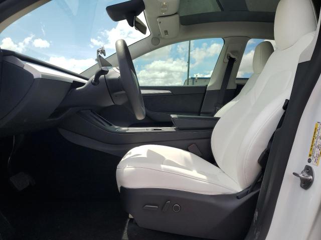 7SAYGAEE9SF261434 - 2025 TESLA MODEL Y WHITE photo 7