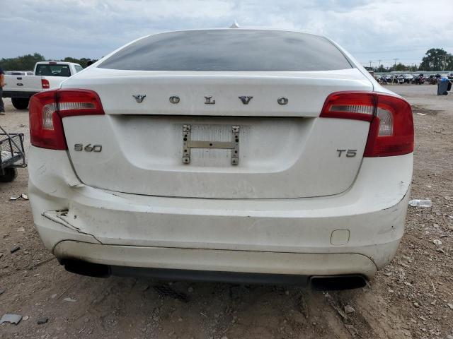 YV140MFB7F1317336 - 2015 VOLVO S60 PREMIER WHITE photo 6