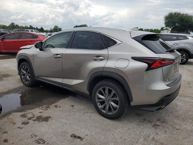 JTJSARBZ0M2197264 - 2021 LEXUS NX 300 BASE GRAY photo 2