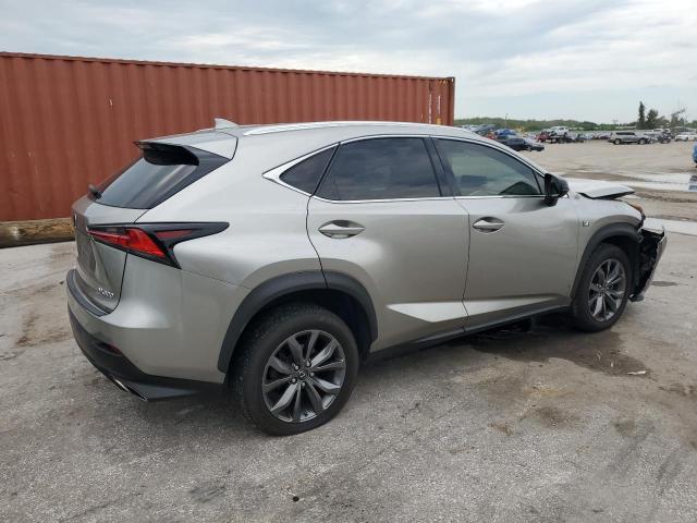 JTJSARBZ0M2197264 - 2021 LEXUS NX 300 BASE GRAY photo 3