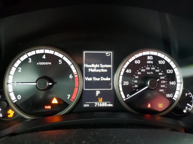 JTJSARBZ0M2197264 - 2021 LEXUS NX 300 BASE GRAY photo 9