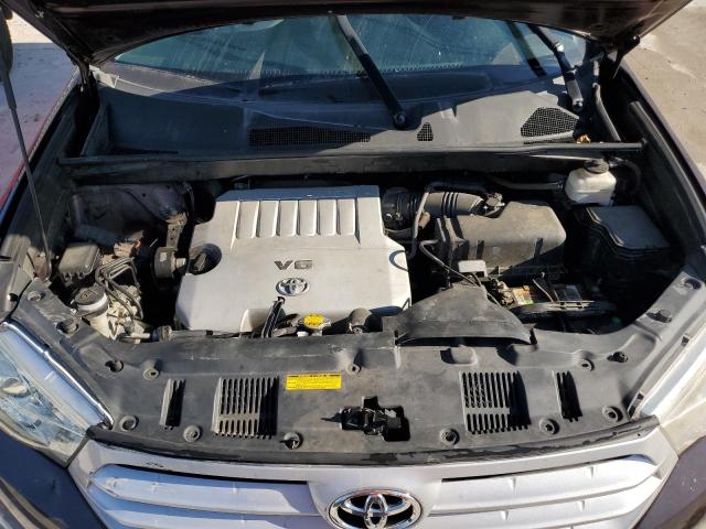 5TDZK3EH2CS051485 - 2012 TOYOTA HIGHLANDER BASE Burgund zdjęcie 12