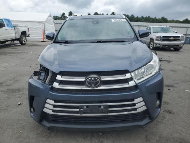 5TDJZRFH4KS988721 - 2019 TOYOTA HIGHLANDER SE BLUE photo 5