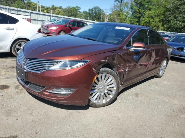 3LN6L2J92GR606402 - 2016 LINCOLN MKZ BURGUNDY photo 1